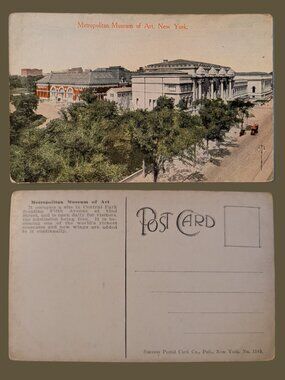 10/$25 Vintage 1900s Metropolitan Museum of Art New York City Postcard